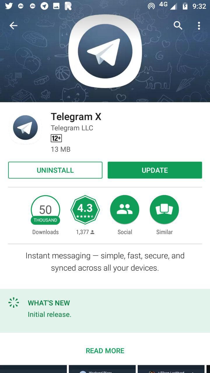 play store telegram